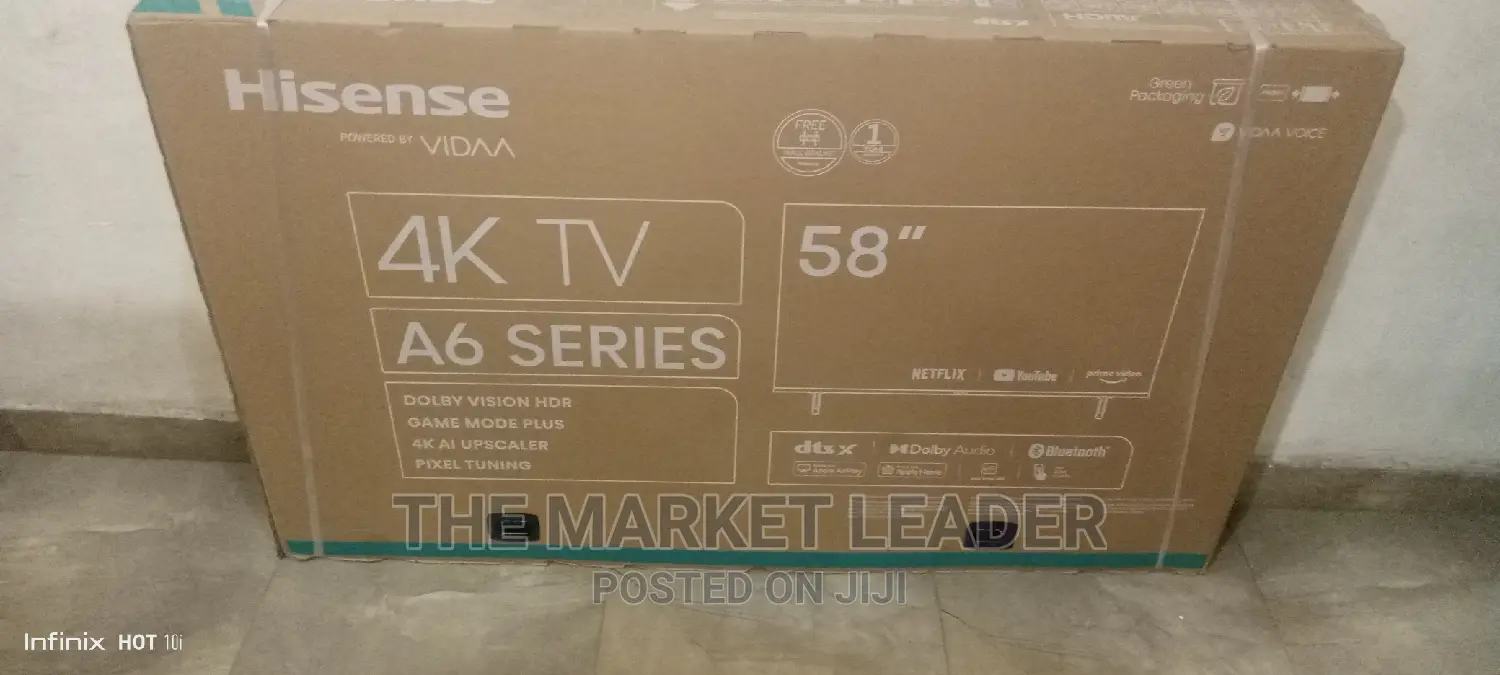 Hisense 58" A6n Smart Tv