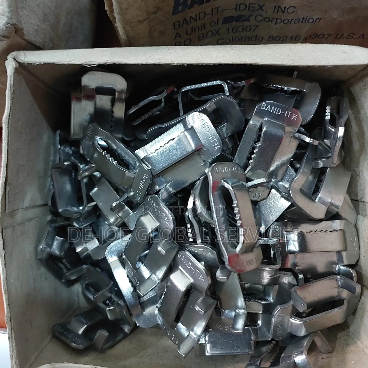 3/4 Bandit Buckles 100pcs in a Pack