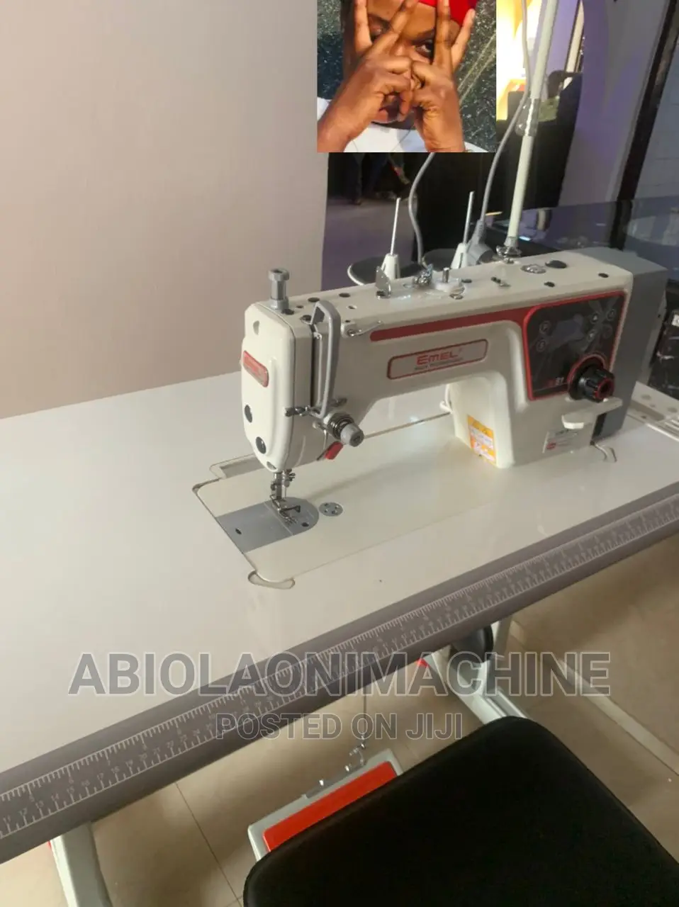 Emel Industrial Direct Drive Straight Sewing Machine Em81