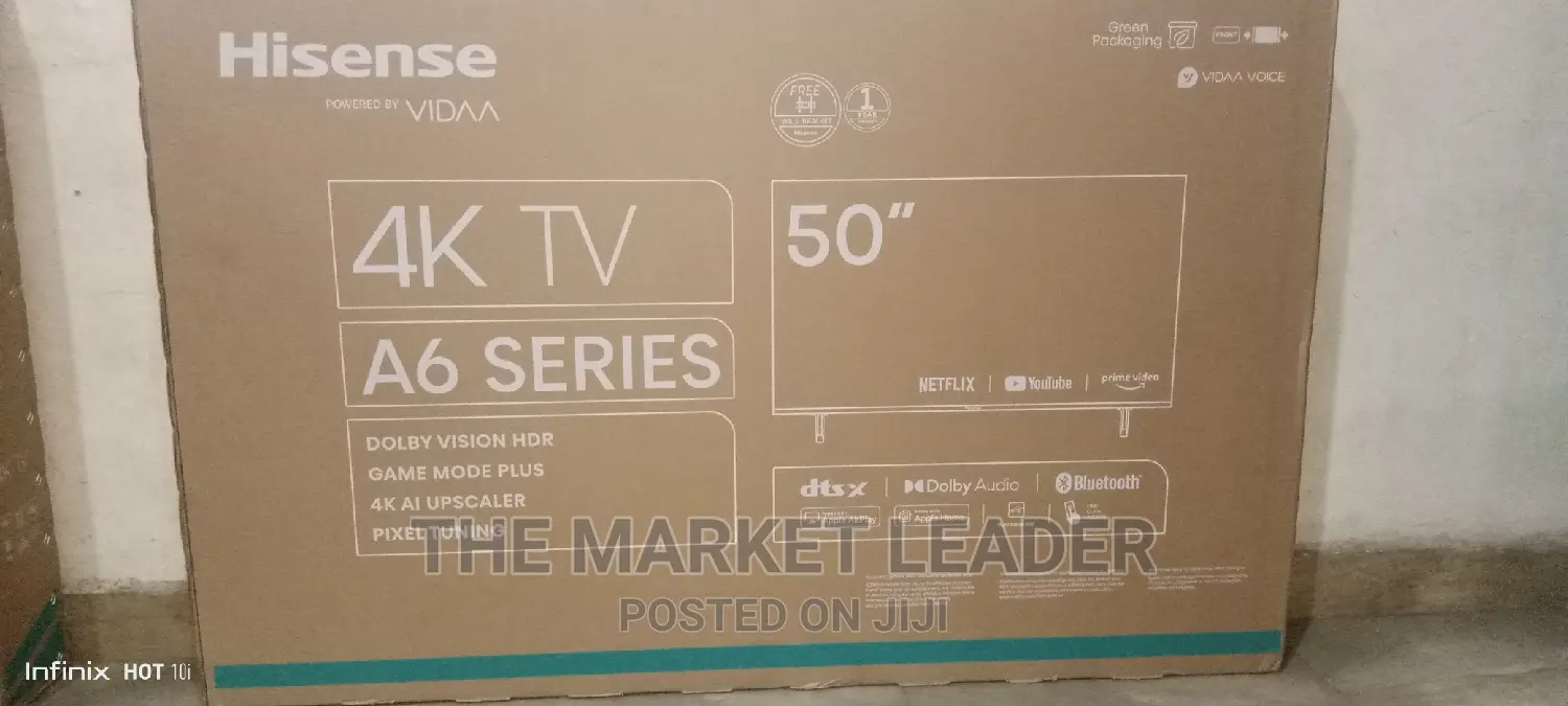 Hisense 50" A6n Smart Tv