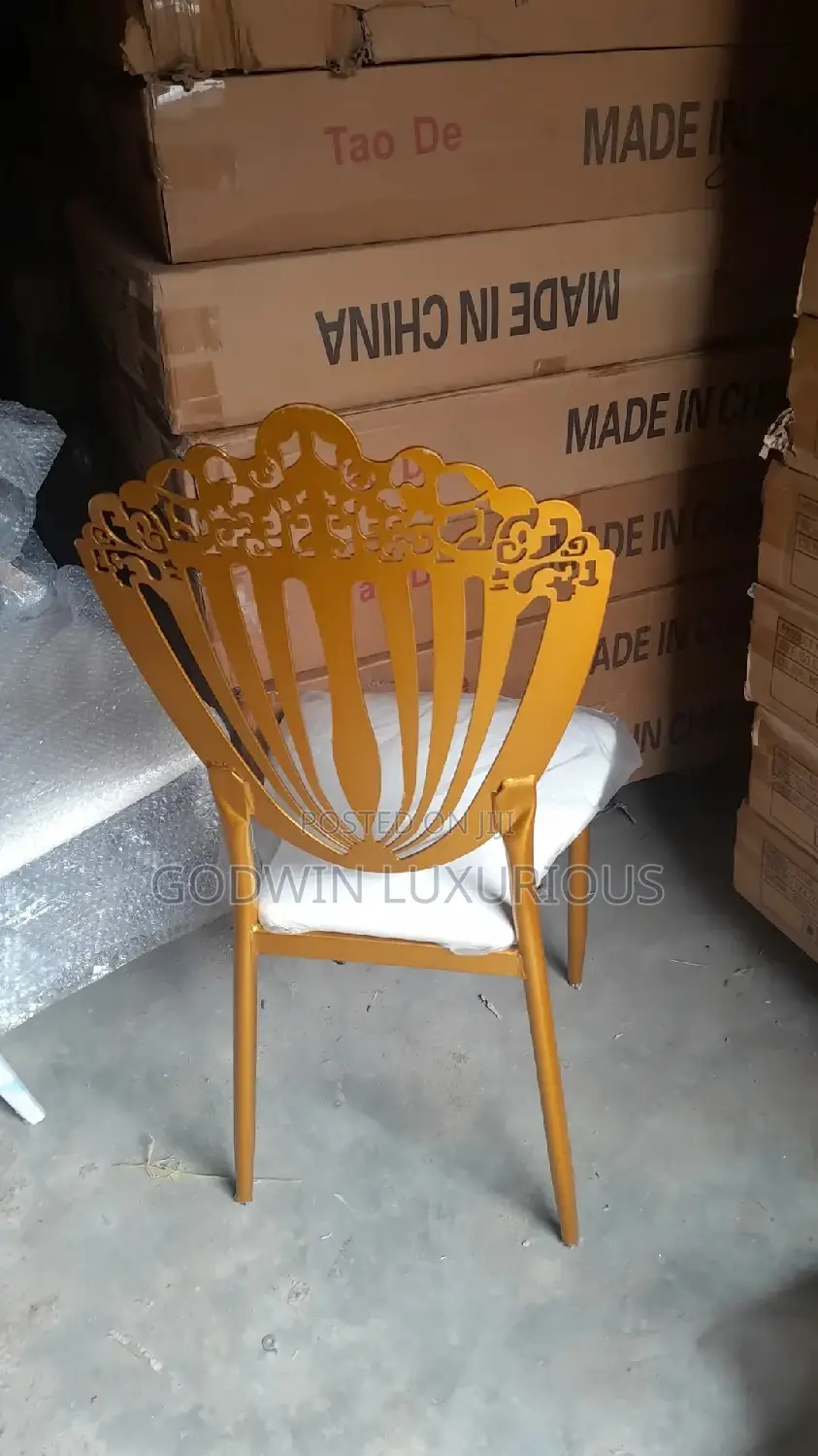 Iron Gold Louise Chair