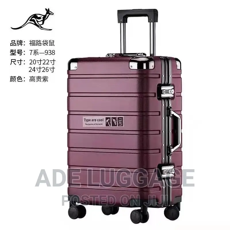 High Metal Quality Traveling Luggage .