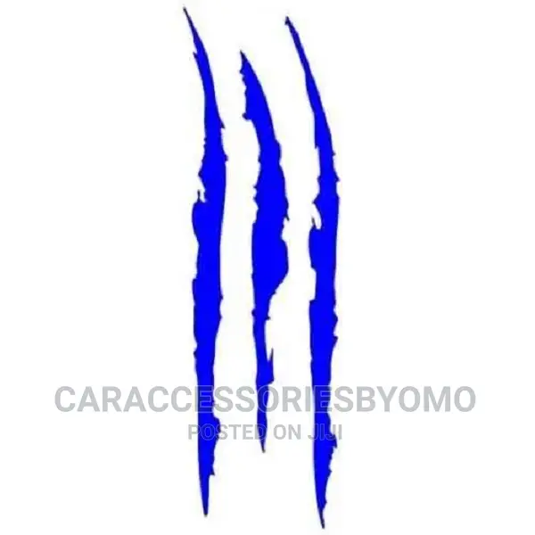 Car Sticker Reflective Monster Claw Stripe