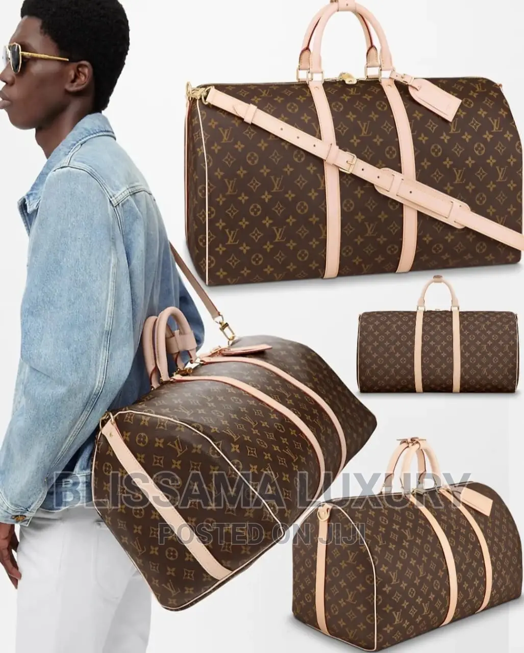 Luxury Louis Vuitton Duffle Bag