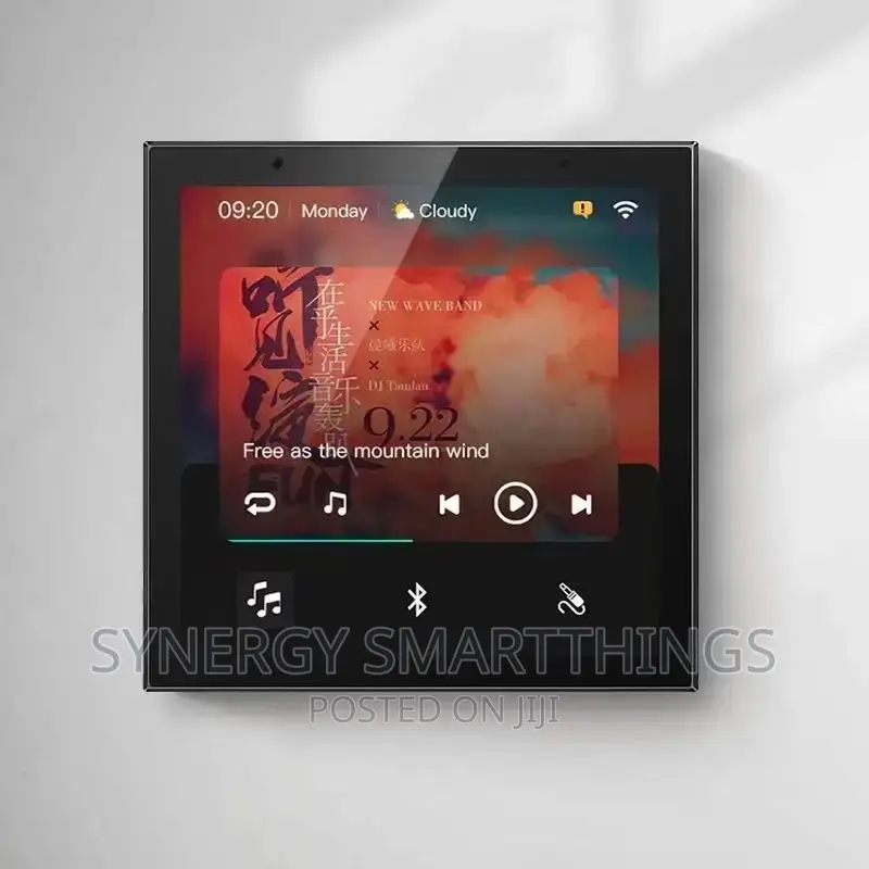 Tuya 4 Inch Smart Home Control Panel With Amplifier 2x25watt