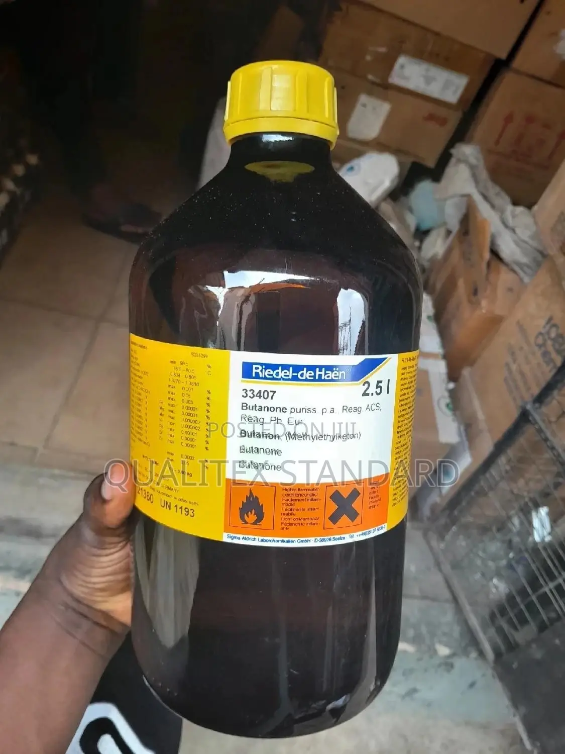 Quality Butanone 2.5 Litres