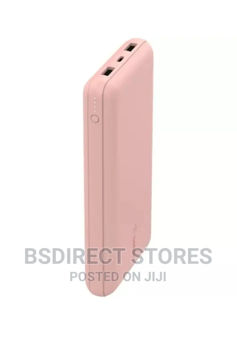 Belkin 20,000mah Portable 78 Hours Power Bank - Rose Gold