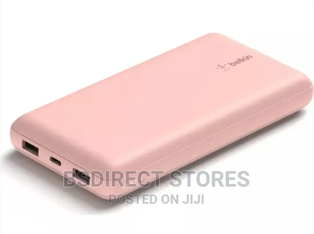 Belkin 20,000mah Portable 78 Hours Power Bank - Rose Gold