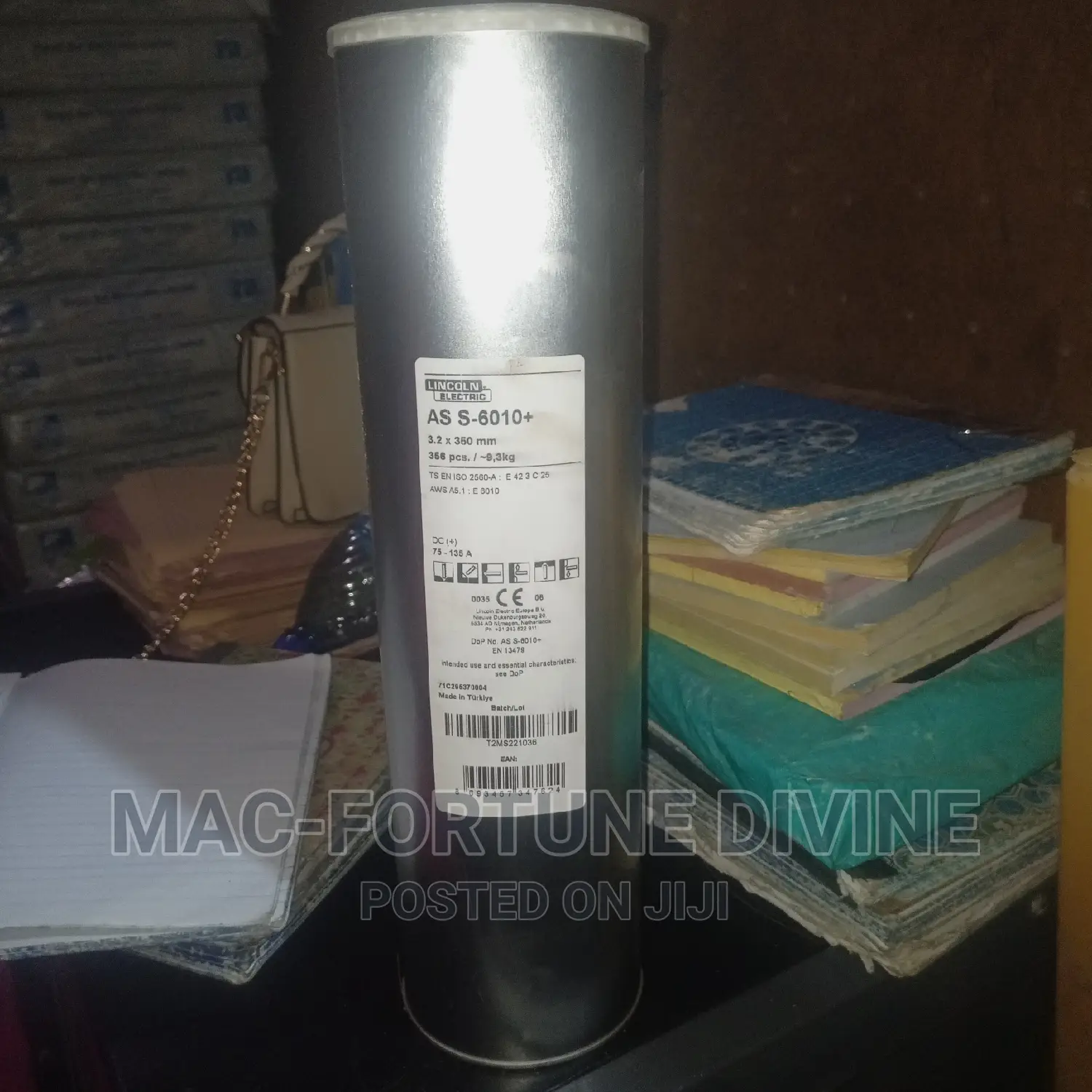 Lincoln Electrode 6010,3.2mm.(9.3kg)