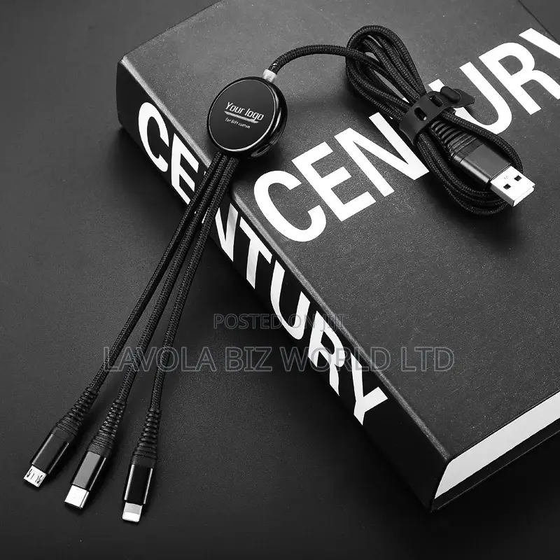 Fast Charging 3 in 1 Led Charging Cable
