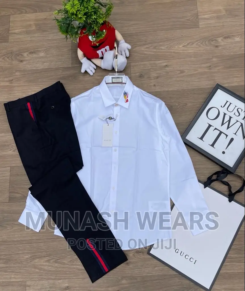 Men Luxury Shirts and Pant Outfits
