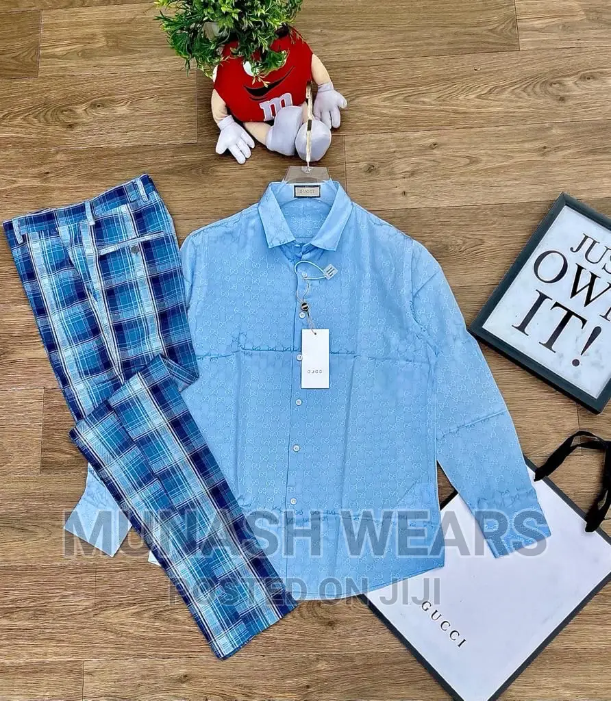 Men Luxury Shirts and Pant Outfits