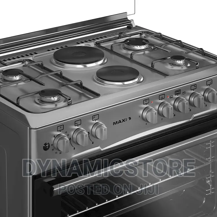 Maxi 60*90 (4+2) Burner Gas Cooker Inox