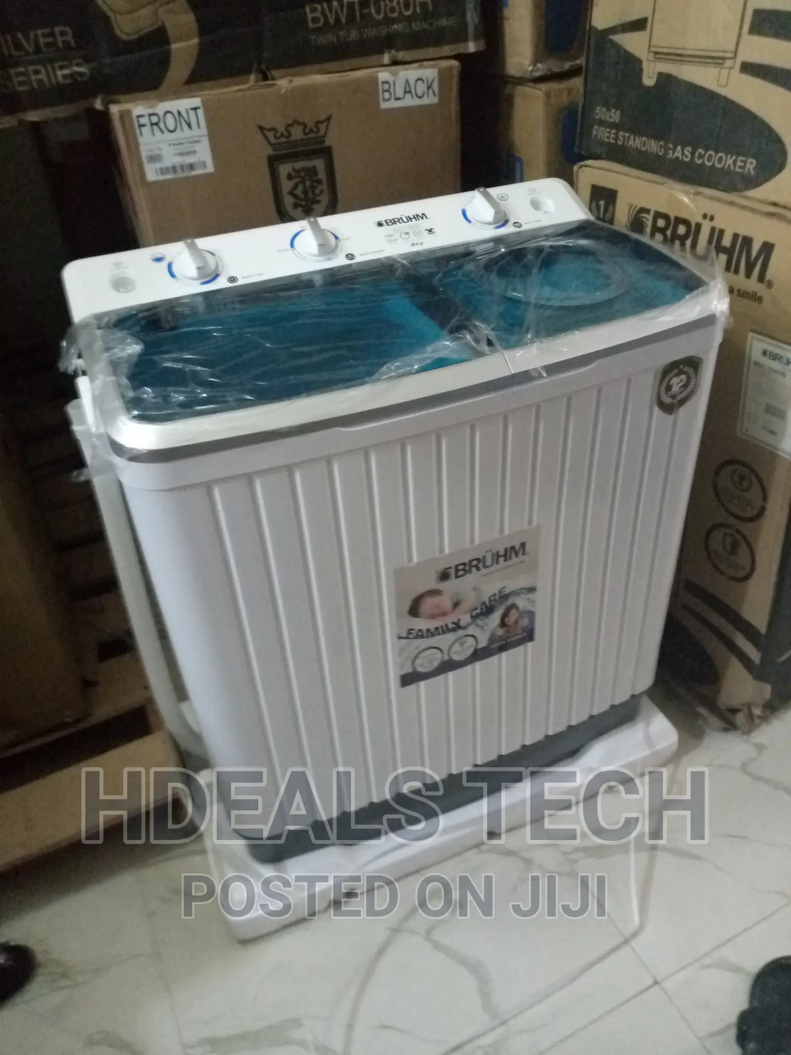 Classic Bruhm 8kg Twin Tub Washing Machine