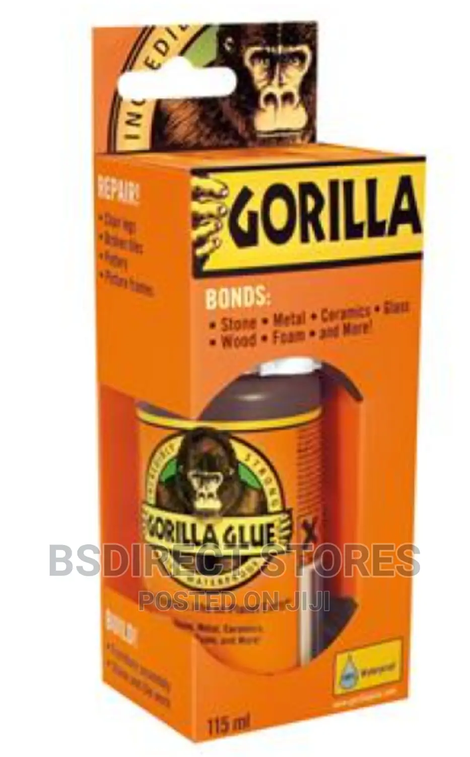 Gorilla Glue 115ml For Wood Stone Metal Ceramic Glass Foam+