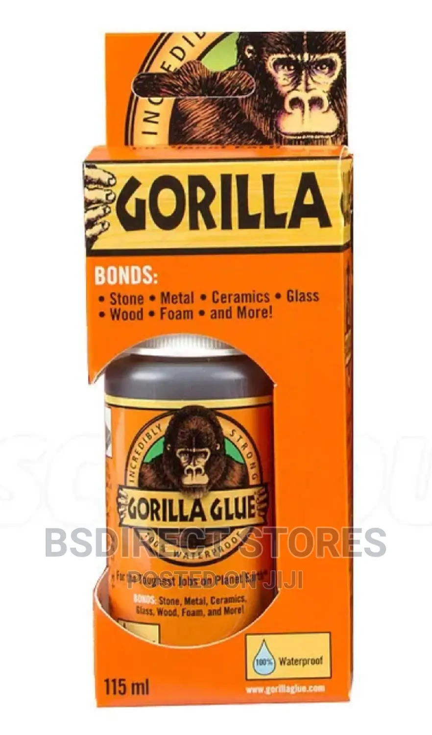 Gorilla Glue 115ml For Wood Stone Metal Ceramic Glass Foam+