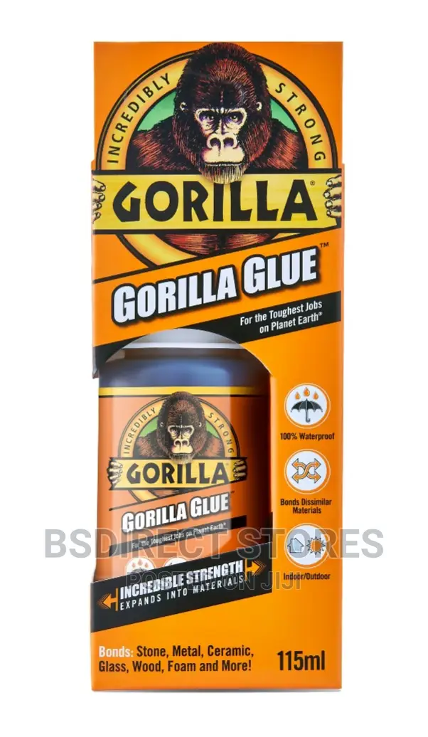Gorilla Glue 115ml For Wood Stone Metal Ceramic Glass Foam+