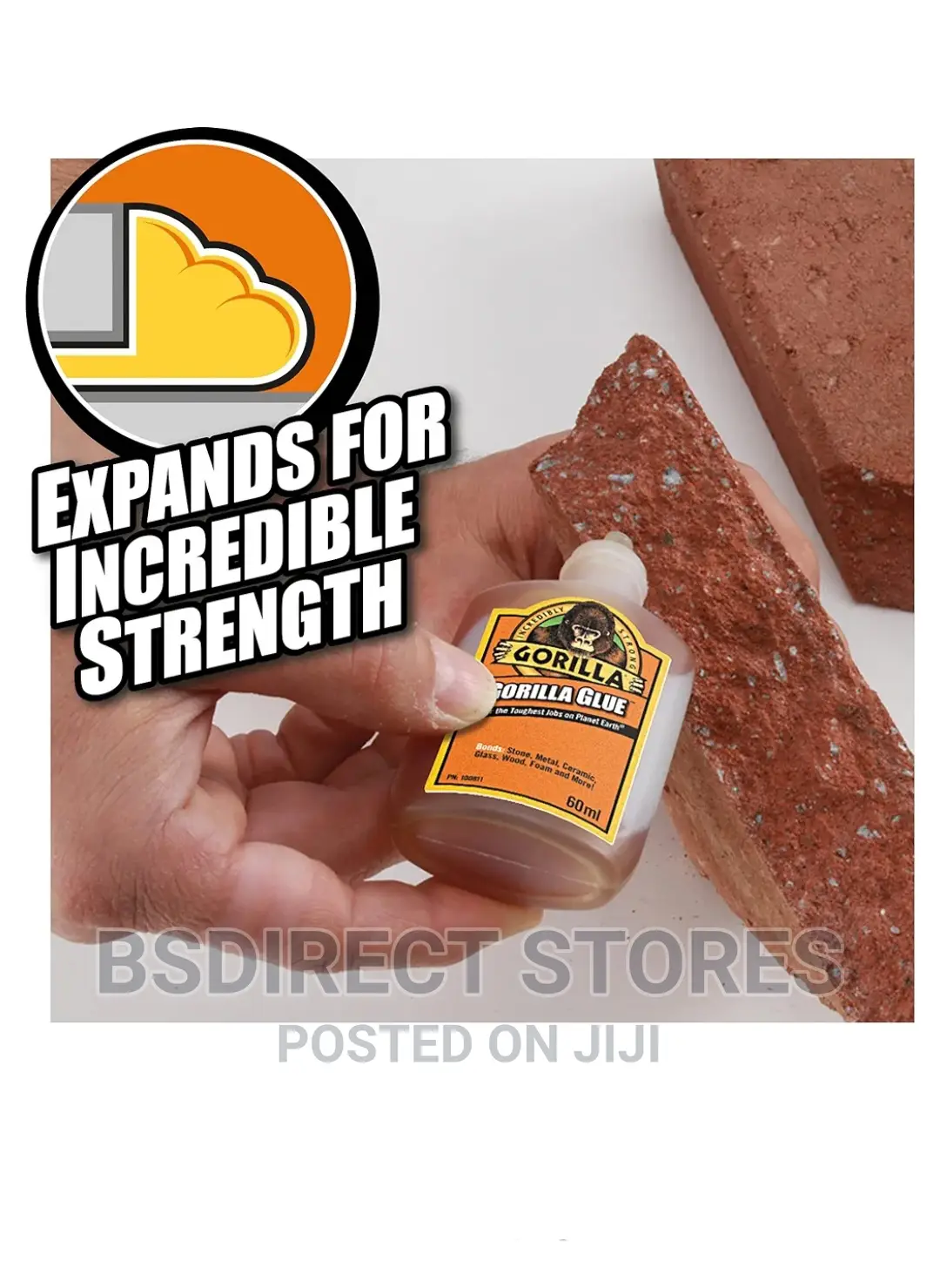 Gorilla Glue 115ml For Wood Stone Metal Ceramic Glass Foam+