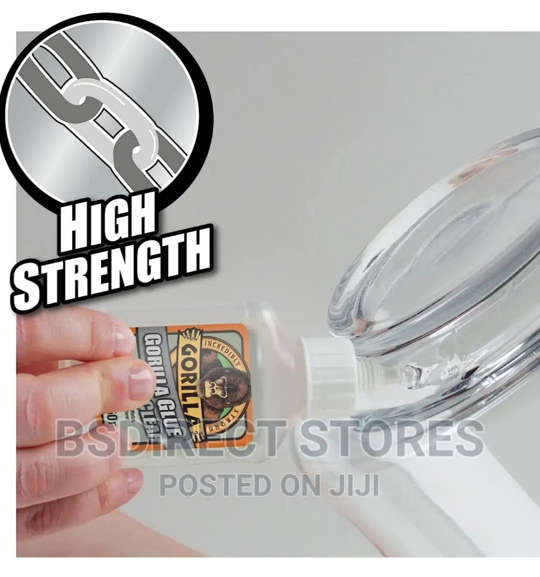 Gorilla Glue CLEAR Glass Ceramic Metal Stone Wood Foam 110ml