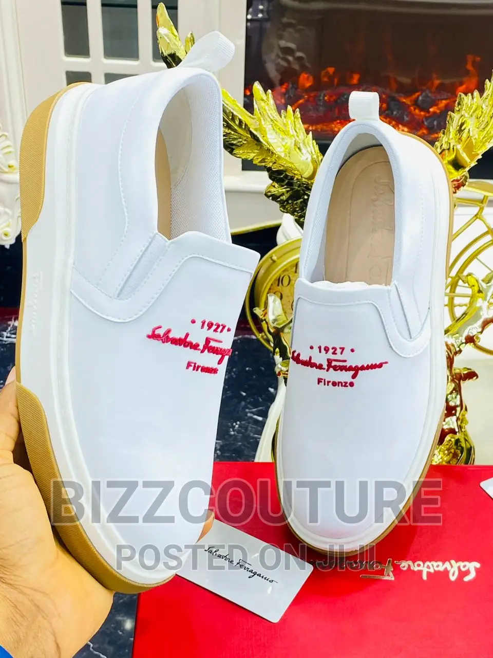 Original SALVATORE FERRAGAMO Slip-on Available in Store