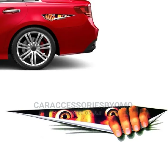Eyes Peeoing Car Stickers