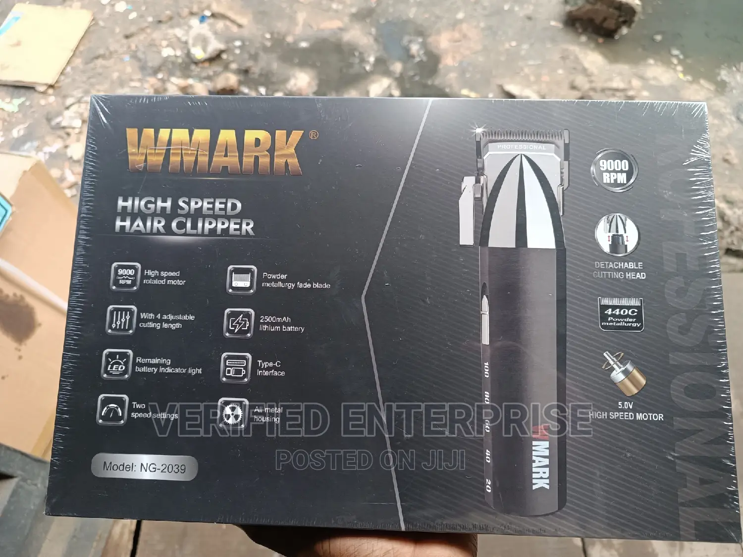 Wmark Rechargeable Clipper With Accessories