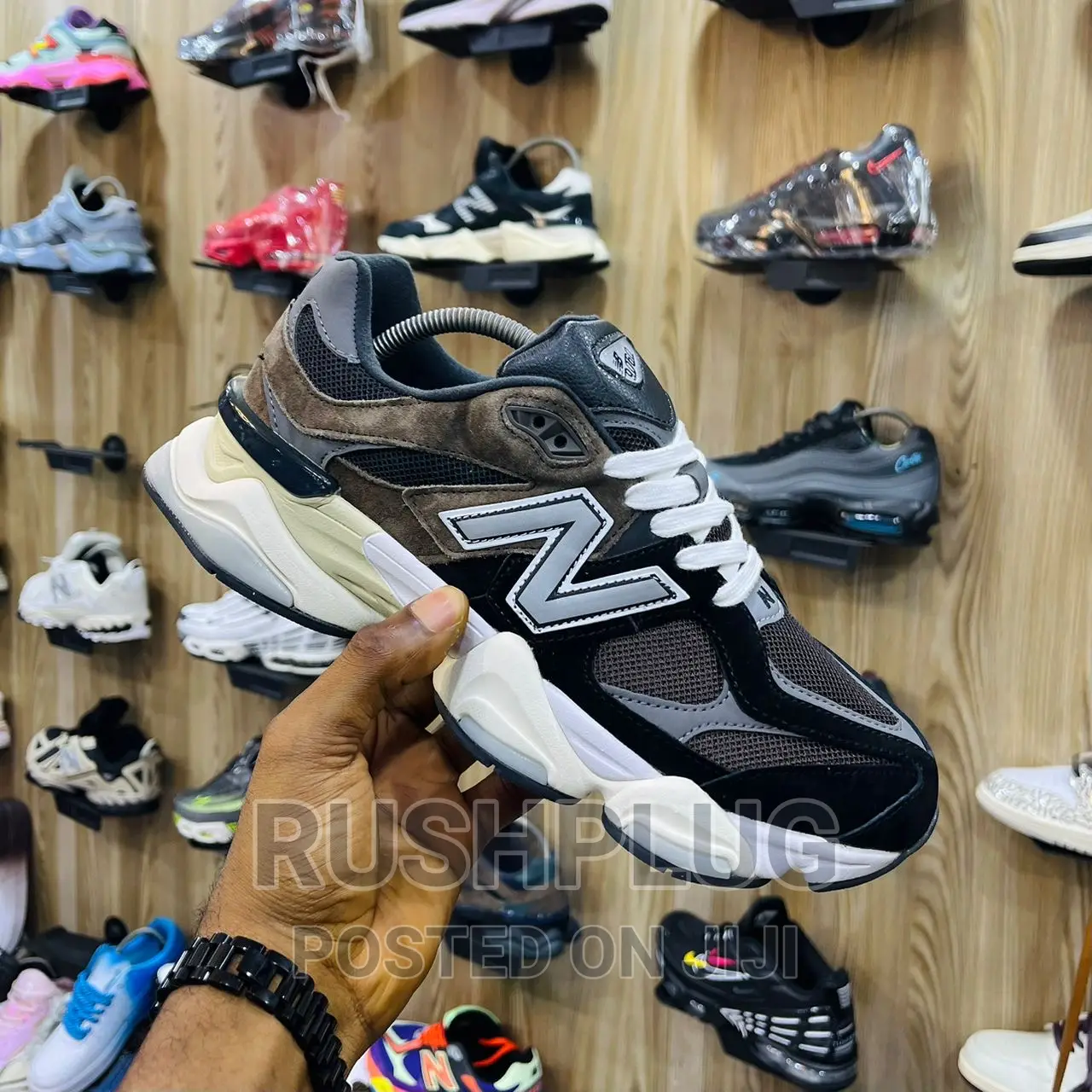 New Balance 9060 “Black/Brown” Sneakers
