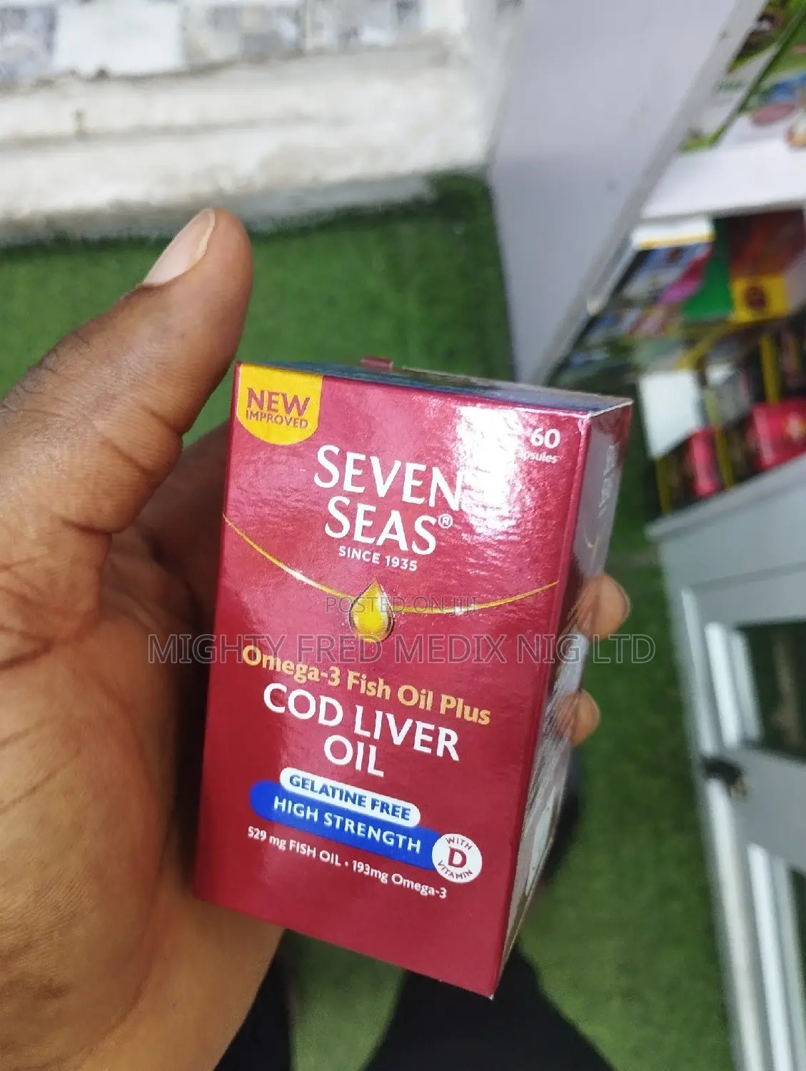 Seven Seas Omega 3 Fish Oil Plus Cod Liver Oil