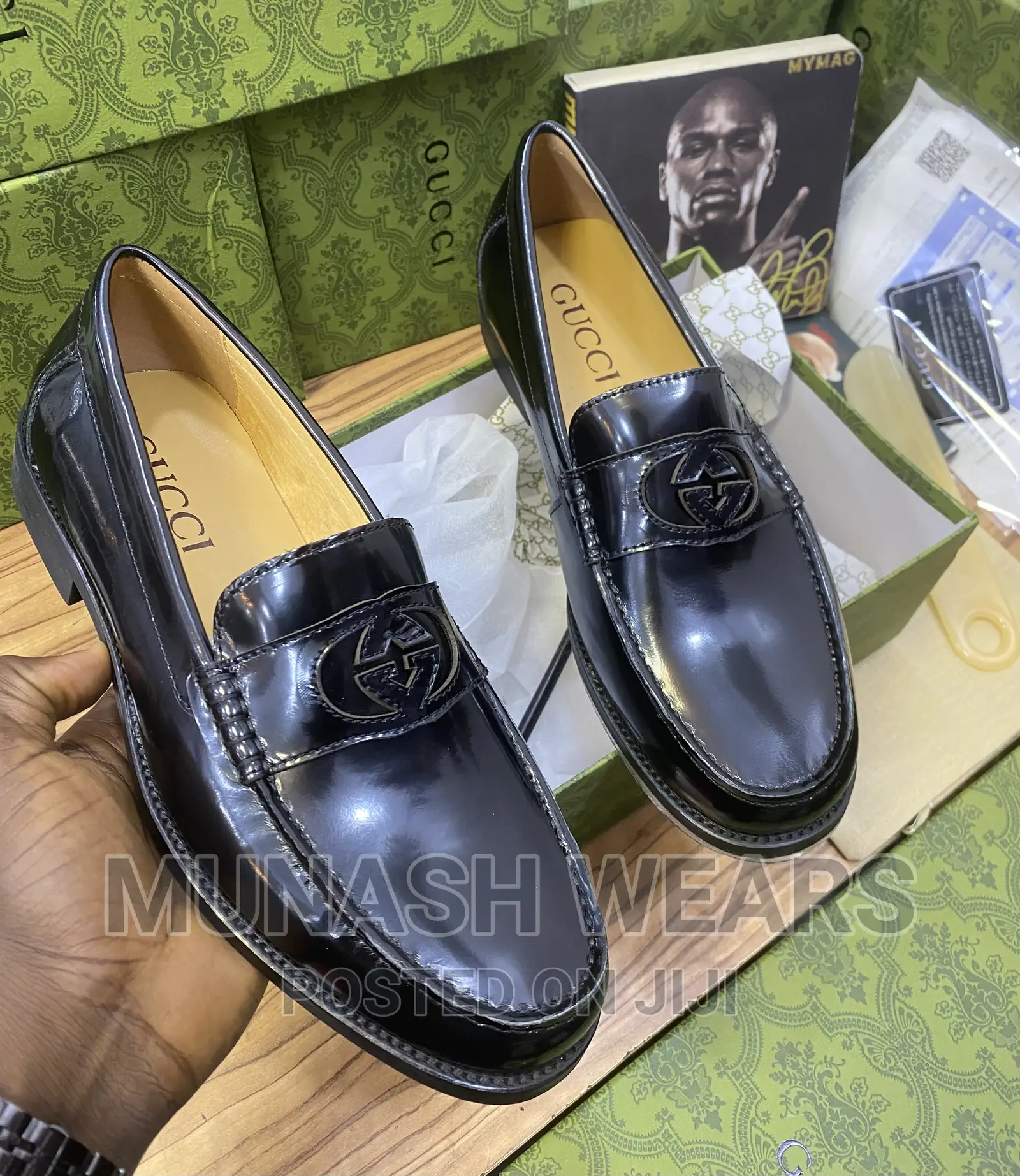 Gucci Leather Shoe for Men