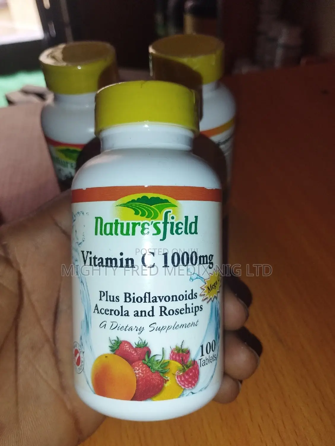 Vitamin C 1000mg Plus Bioflavonoid Acerola and Rosehips