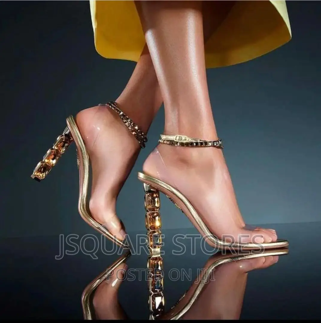 Lovely Heels Sandals for Matured Ladies
