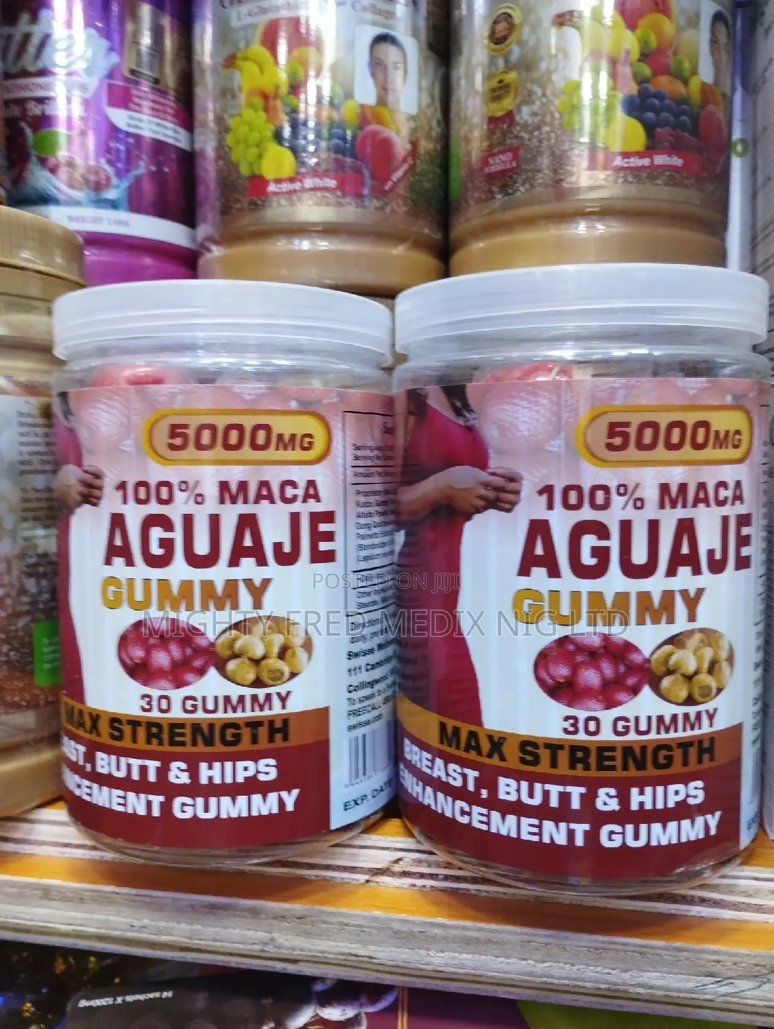 Aguaje Gummy 100% Maca 5000mg