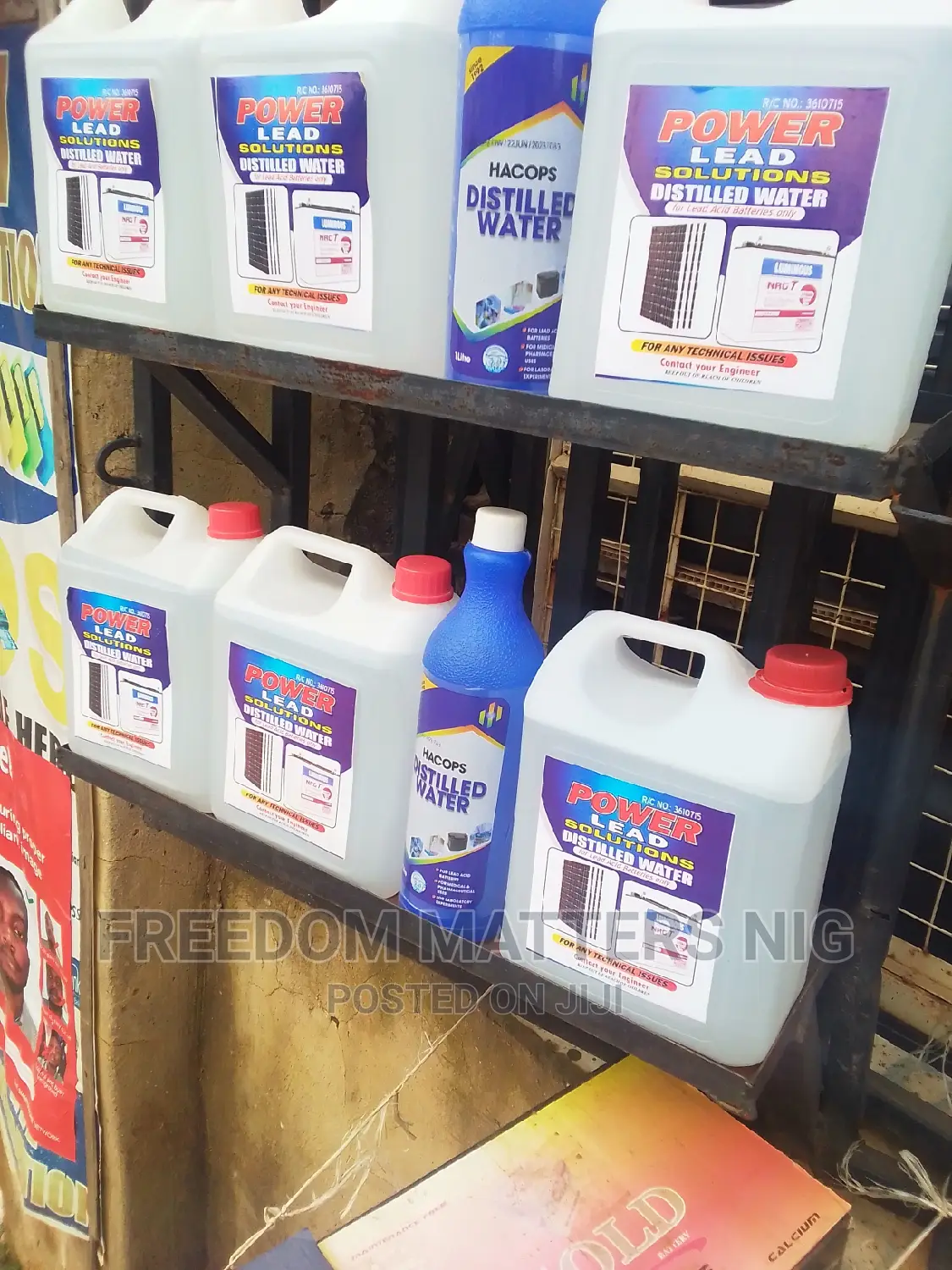 Power Lead Distilled Water