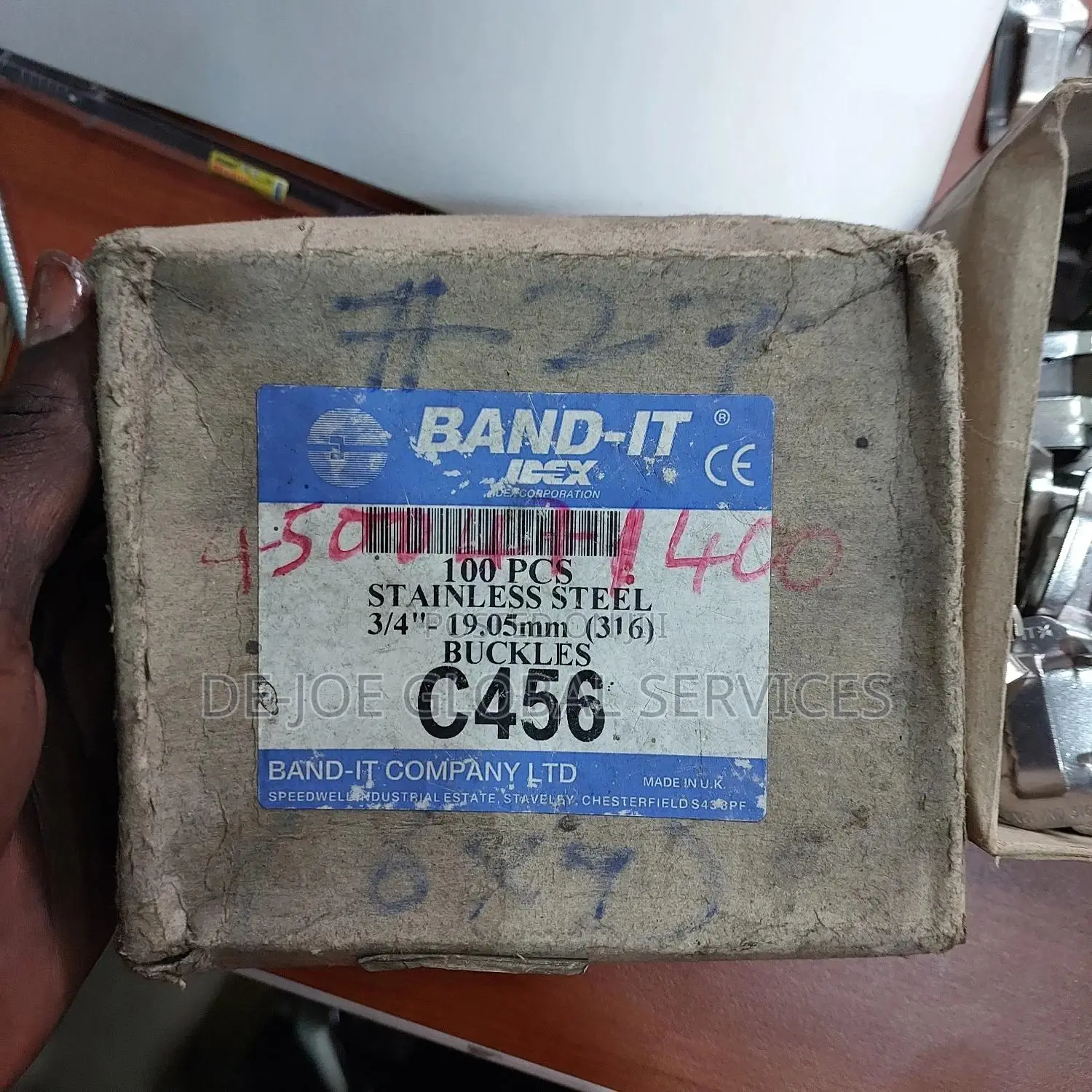 3/4 Bandit Buckles 100pcs in a Pack