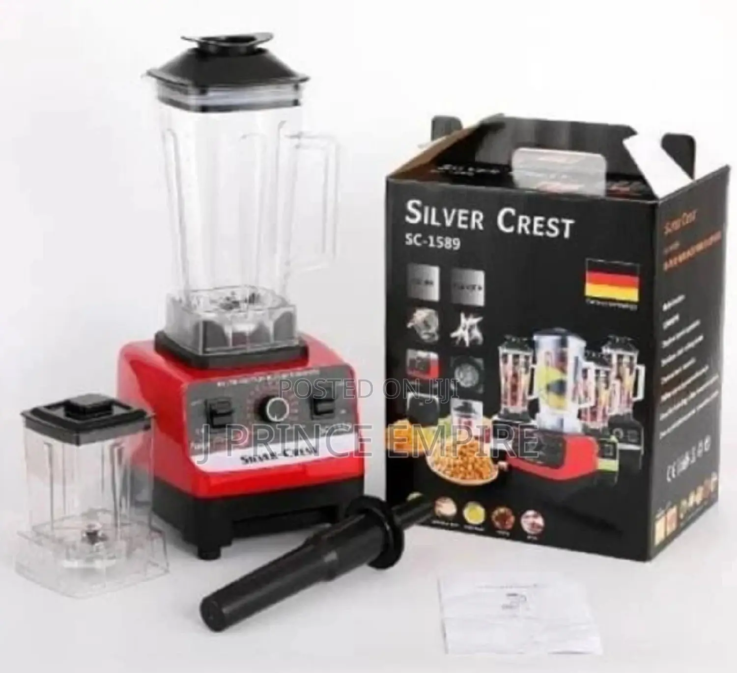 Silver Crest 2 in 1 Multipurpose Blender- 4500w -2l