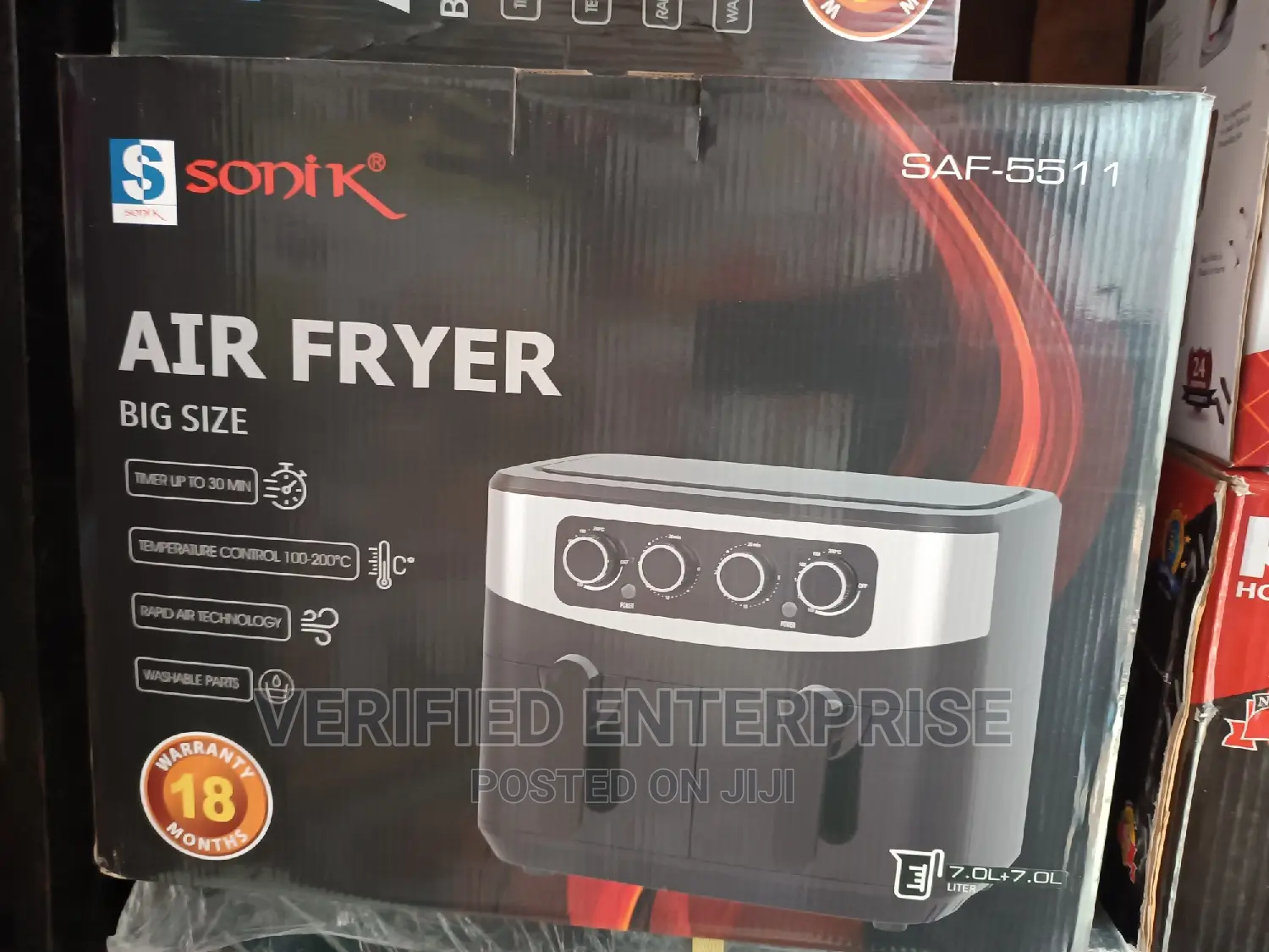 Sonik Air Fryer - 14L