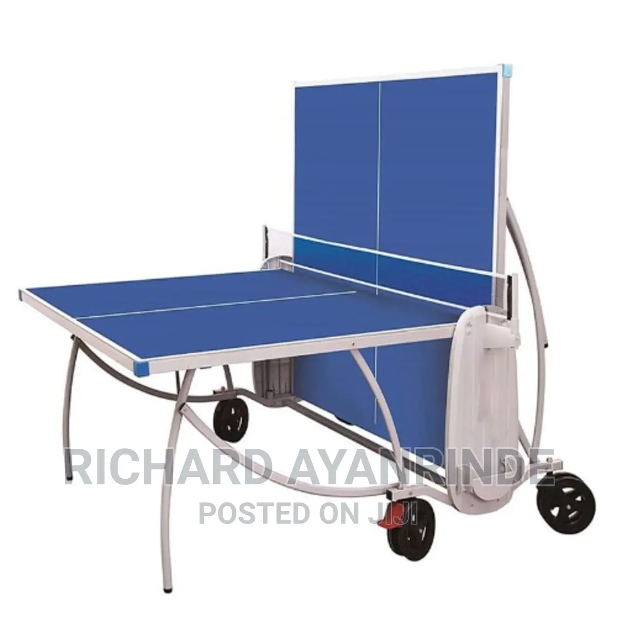 Super Max PRO Water Resistant Table Tennis Table (Big Tire)
