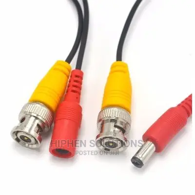 All-in-one 30M 100ft BNC Video And Power Cable With Connector