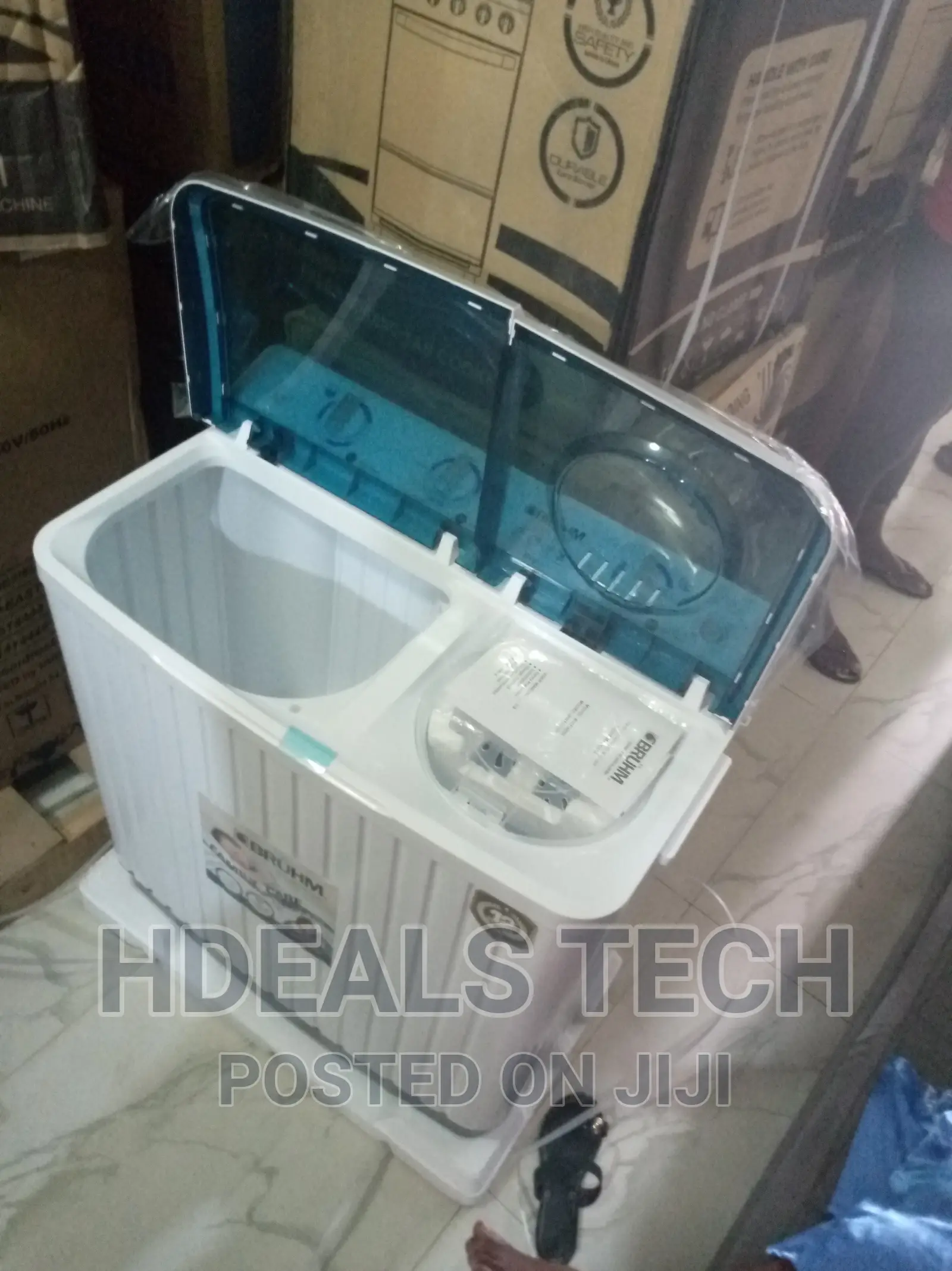Rust Free Bruhm 8kg Twin Tub Washing Machine