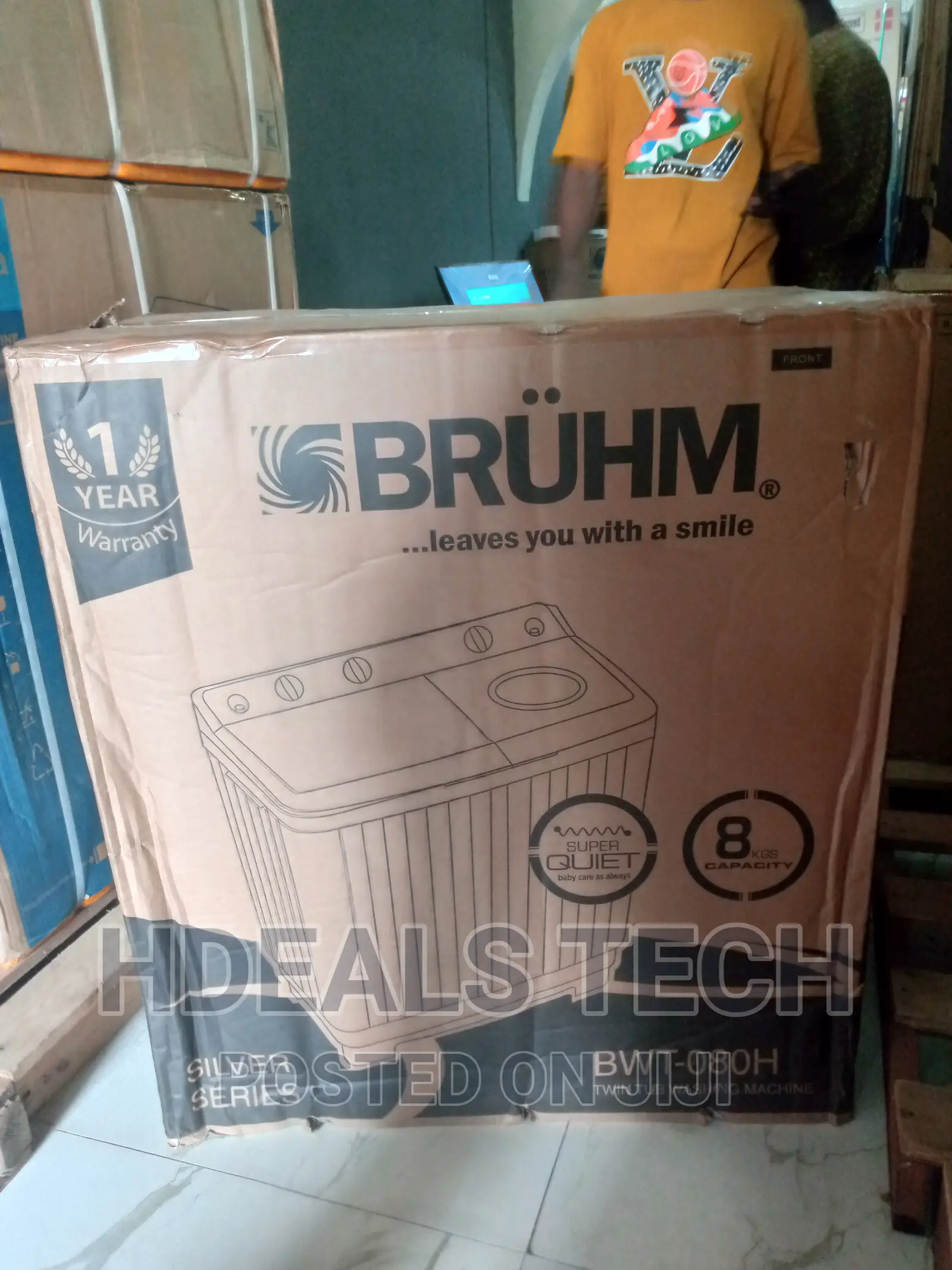 Quality Trending Bruhm 8kg {Top Loader}Washing Machine