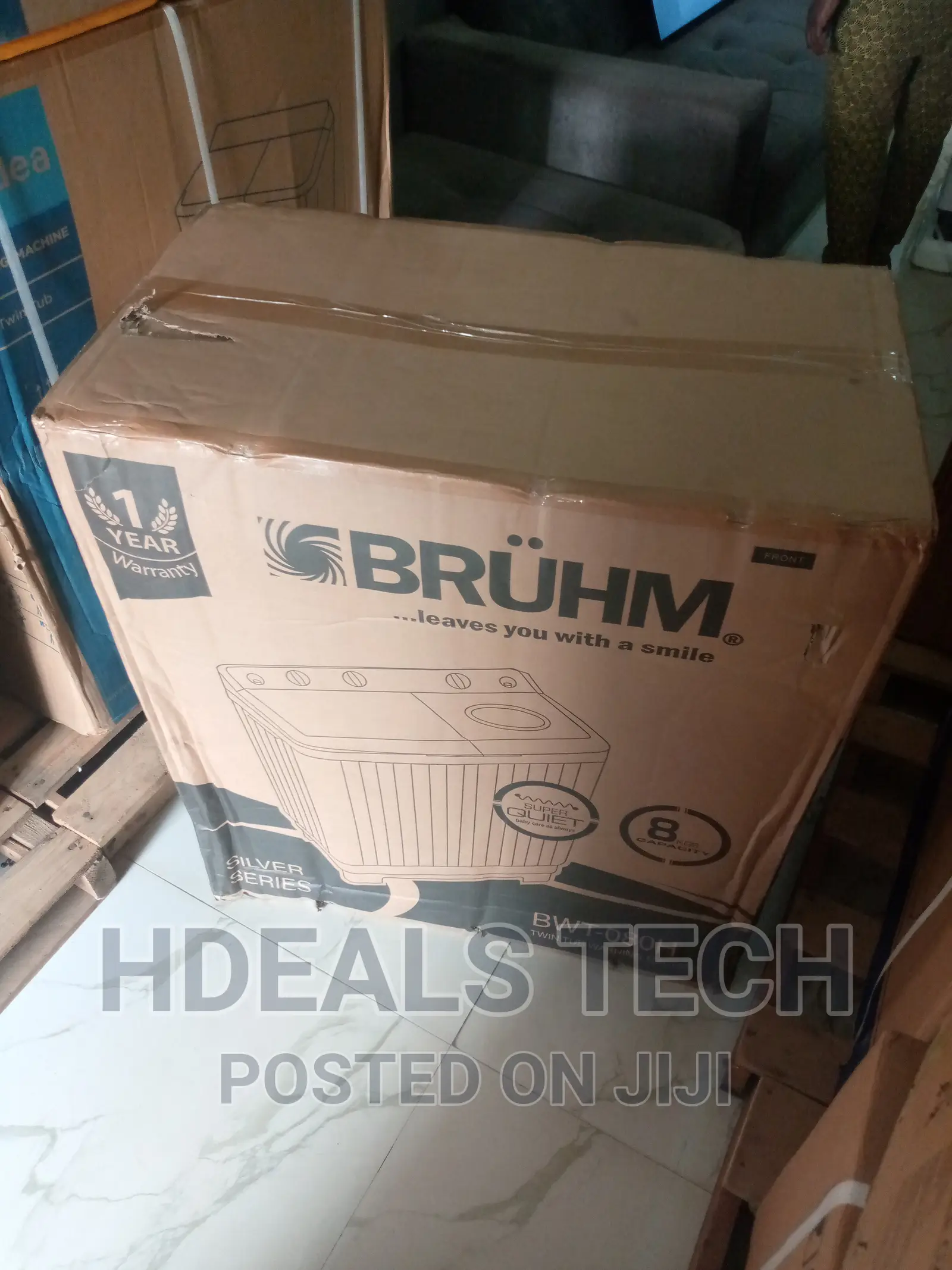 Quality Trending Bruhm 8kg {Top Loader}Washing Machine