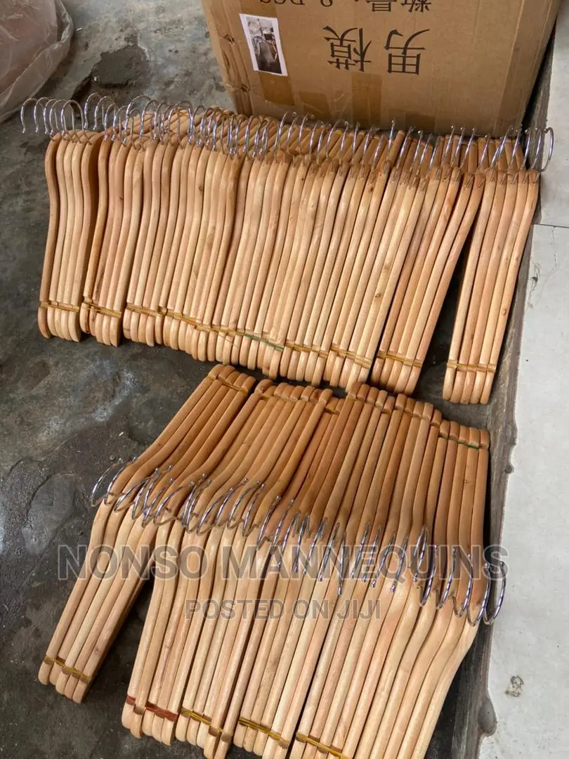 Wooden Hangers Sets of 10