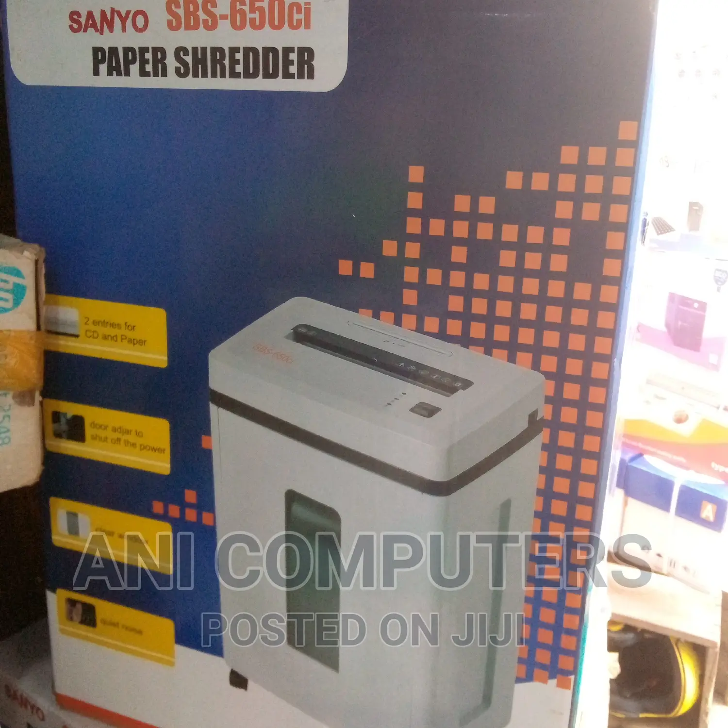 Sanyo Paper Shredder SBS 650ci