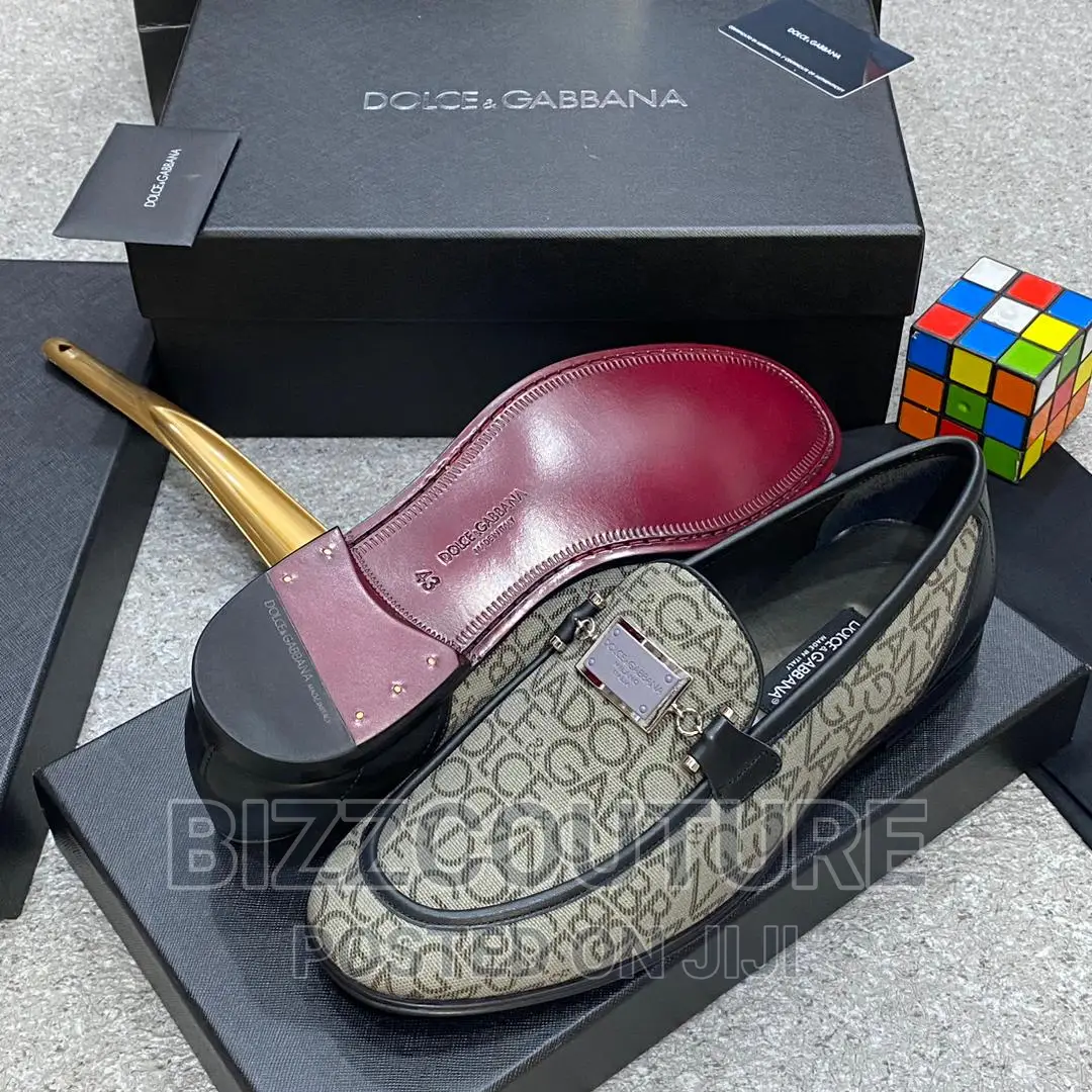Original Italian DOLCE GABBANA Loafers Available in Store