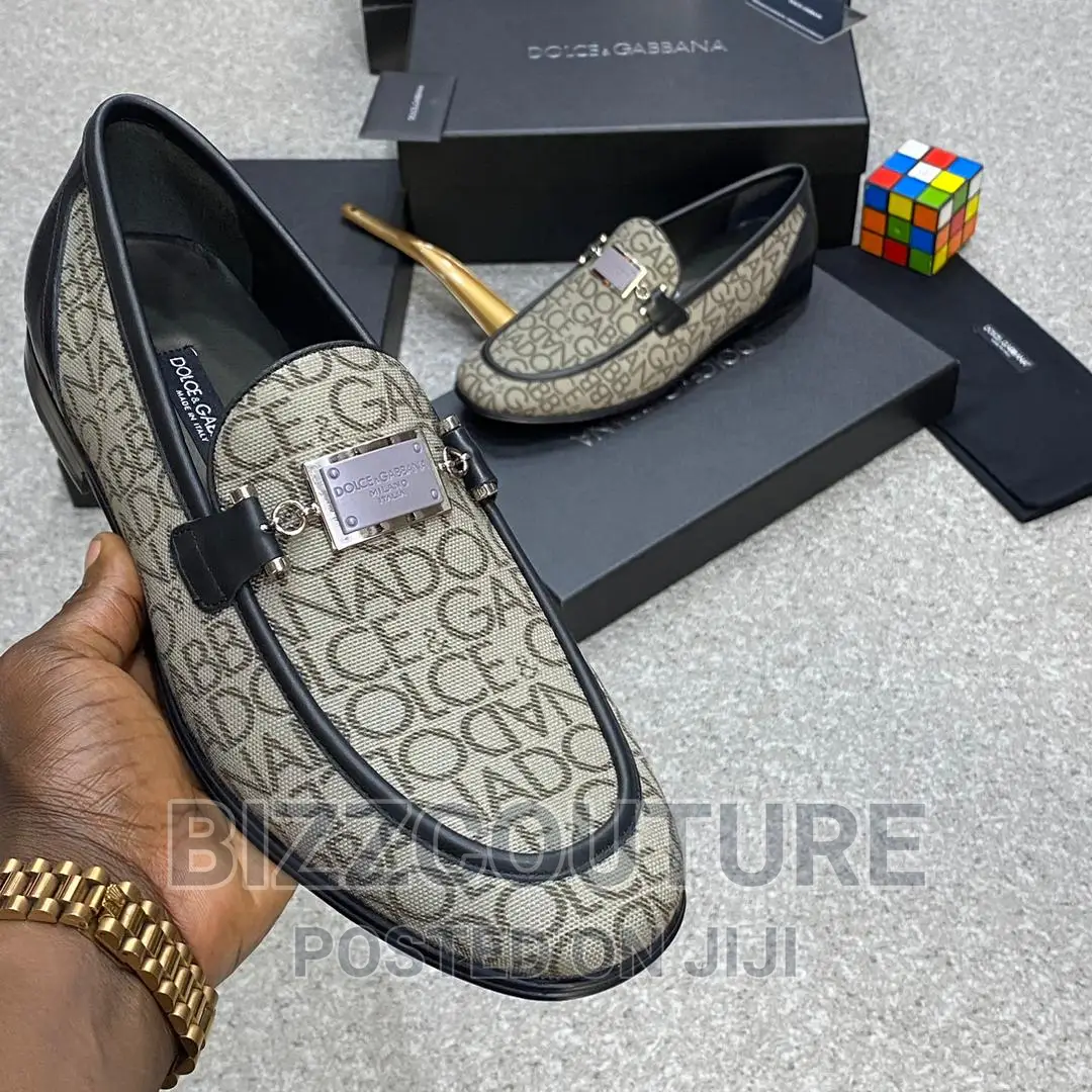 Original Italian DOLCE GABBANA Loafers Available in Store