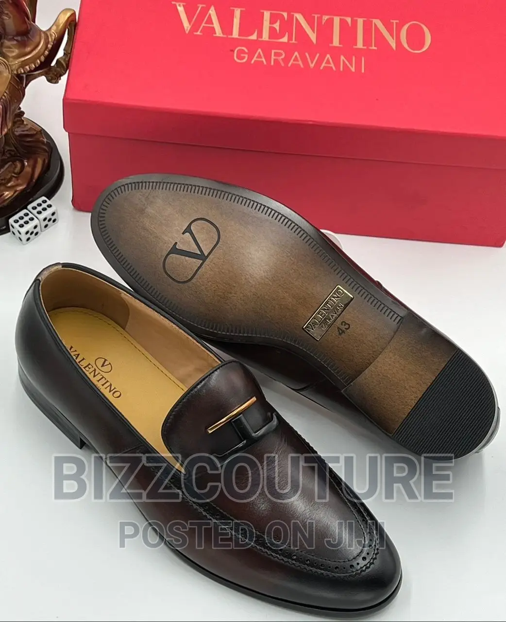 Original Italian VALENTINO Loafers Available in Store
