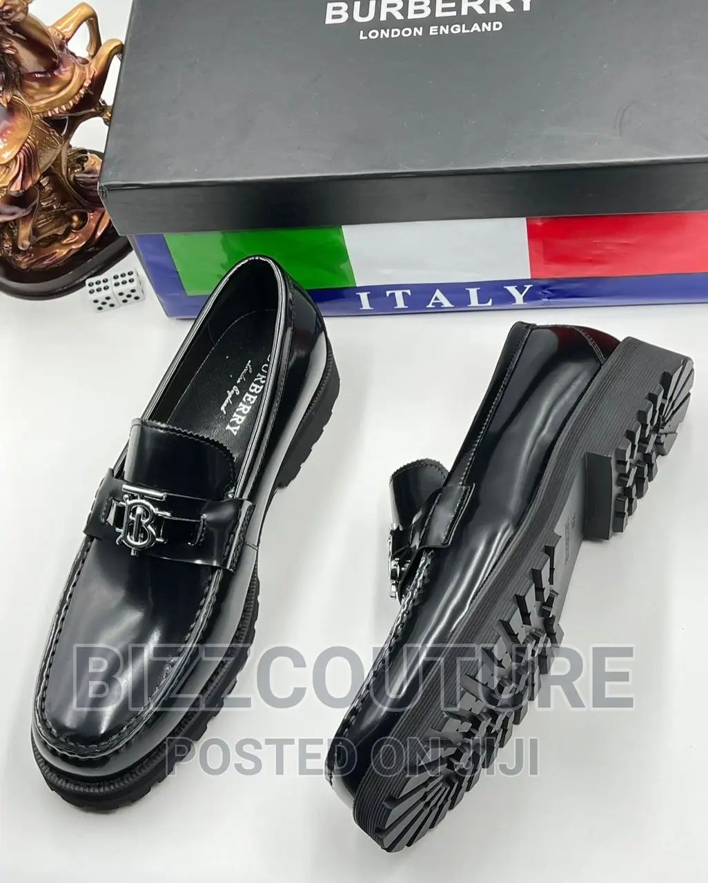 Original Italian BURBERRY Loafers Available in Store