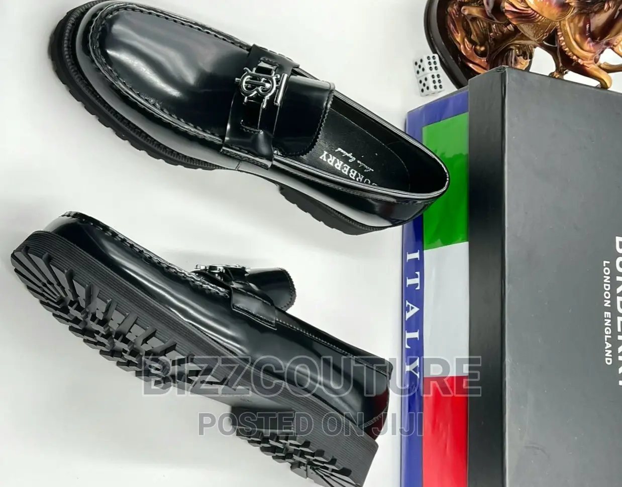 Original Italian BURBERRY Loafers Available in Store