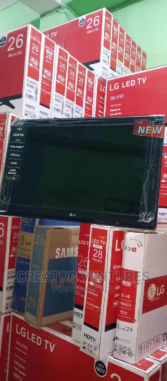 Lg 26" Dc/Ac Led Tv,Wide Screen,With Usb,Game,Tiny Body,2024