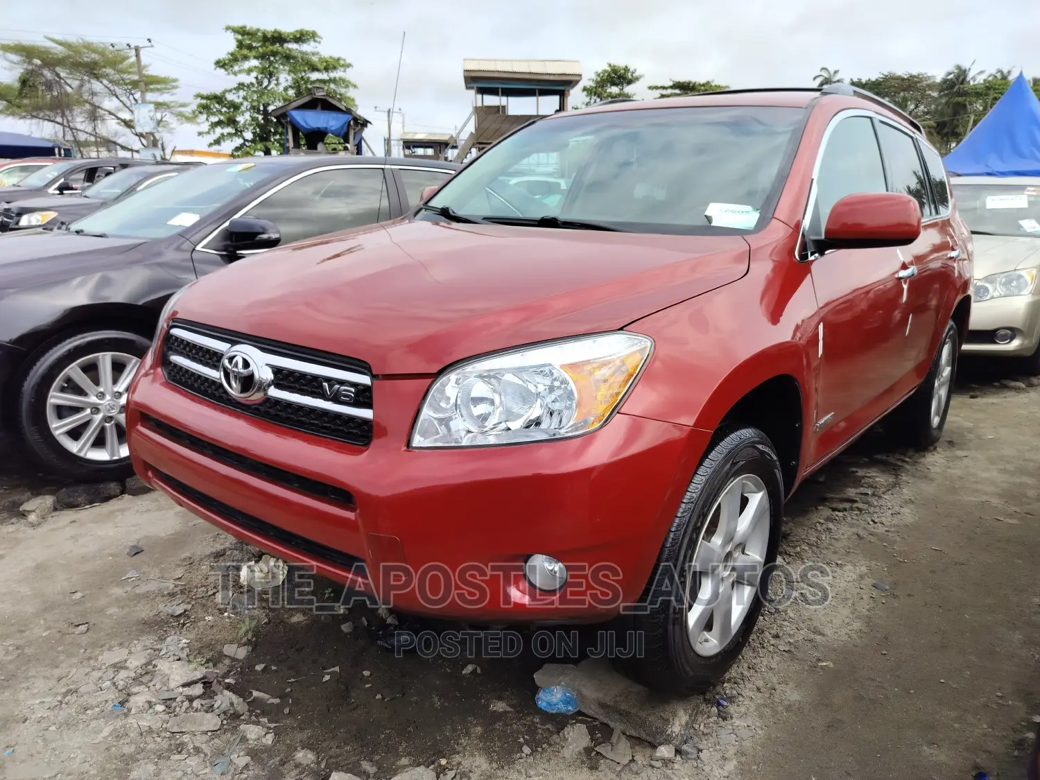 Toyota RAV4 Limited V6 4x4 2007 Red